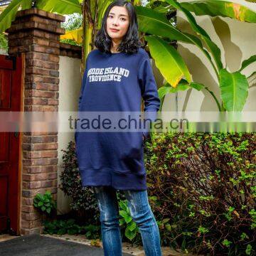 Winter Knit Wear Print Custom Dress Factory photo-3