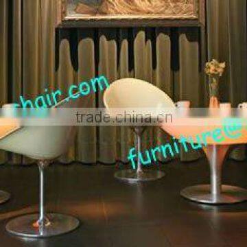 bar commercial acrylic LED illuminated lounge coffee table