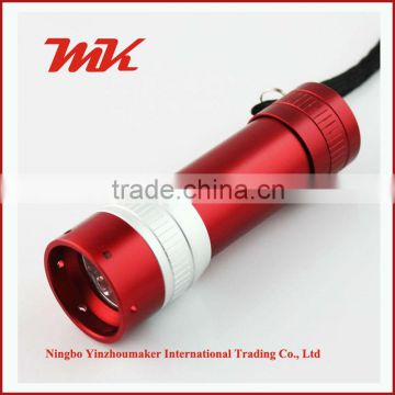 NMF 1083 2013 New Design 9 LED Aluminum Promotion Flashlight