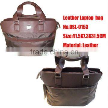No.DSL-0153 Leather laptop bag