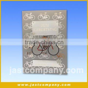 Bike Personalized Birthday Handmade Greeting Card With Music