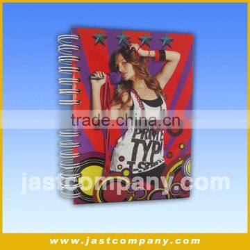 A5 Paper Custom Spiral Musical School Notebook photo-2