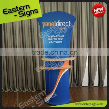 Easily Install Tension Fabric Portable Exhibition Counter