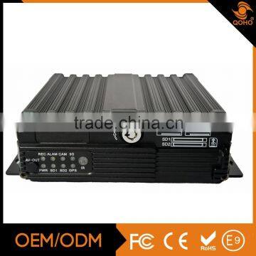 4 Channels 960H Double SD Card Mobile DVR/Mobile NVR Language