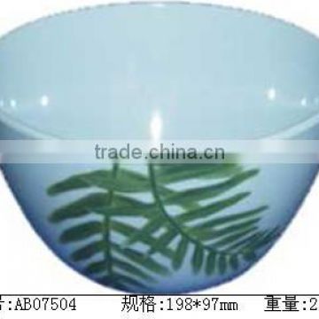 Melamine nice design round bowl for salad