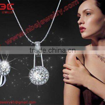 925 sterling silver jewelry set with AAA CZ stone