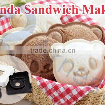 kichen tools cookware bento lucnh cooking for panda sandwich making molds bread cutter cookie stamp set 76001