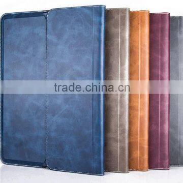 Flexible synthetic PU leather case for ipad, synthetic leather case