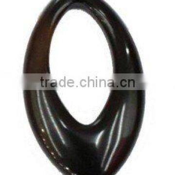 40x25mm marquise hoolow black agate for earring and pendant