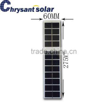Customized 2W 6V Polycrystalline Solar Panel Without Frame