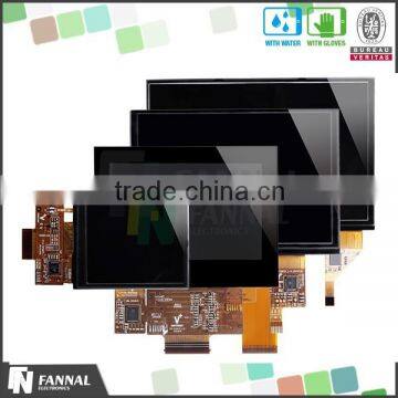 Capacitive type 2.8, 3.5, 4.3, 5.0, 5.7, 7.0 up to 17 inch TFT LCD touch screen