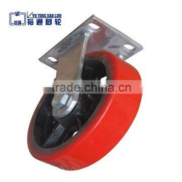 2016 the cheapest 6'' pu caster wheel with quality for warehouse                        
                                                                                Supplier's Choice