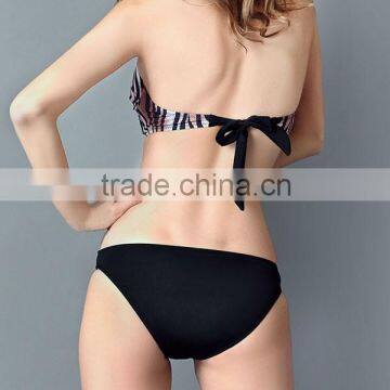 Nylon Spandex Fabric Hot Sexy Xxx Bikini Girl Swimwear Photo photo-3