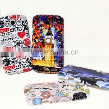 3D sublimation printing case for samsung galaxy s3