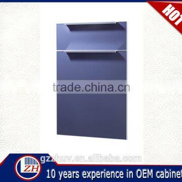 wholesale acrylic round corner kitchen cabinet door with best quality from China