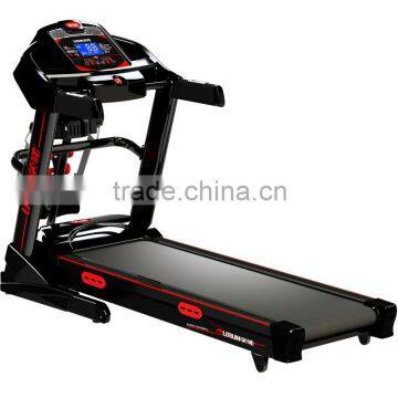 Sports treadmill with Max. 150 kg user weight, 16KM speed, 2.5 HP AC /DC motor and auto incline