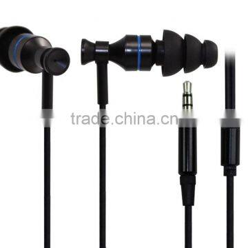 2016New Mold Over Ear Style black earphone made in Shenzhen ,China