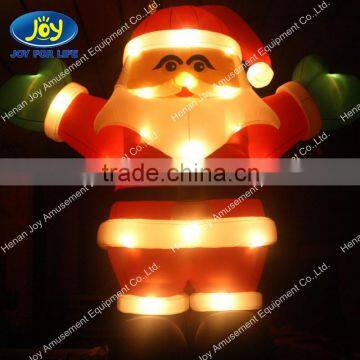 christmas led light, large inflatable santa claus with LED light