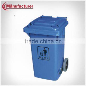 Hospital large outdoor recycling waste bin garbage can with wheels