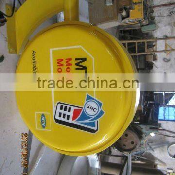 Outdoor Illuminated Acrylic Vacuum Sign