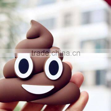 Emoji Funny Power Bank,tears,kiss,poop,angry 2600mah Emoji Power Bank photo-2