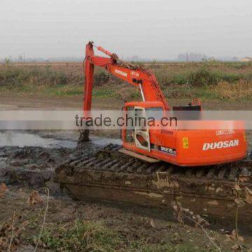 pequeno tamano excavadora excavadora anfibia flotante Excavadora pantano de humedales en venta