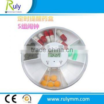 Plastic Travel Portable Led Pill Box With Lock photo-2