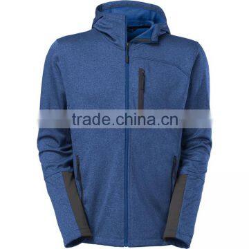 New design full zipper fleece jacket men