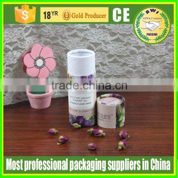 food grade paper tube box for coffee packaging