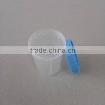 Screw Lid Medical Products Disposable Urine Container 60ML