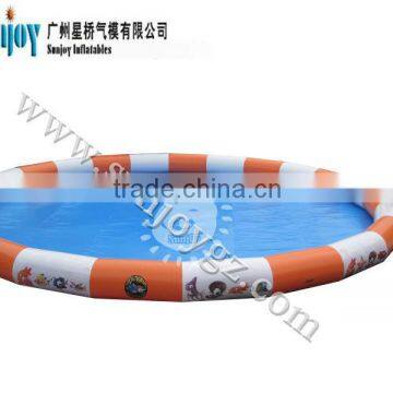 Circular Inflatable water park swimming pool for sale