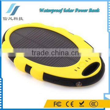 5000mAh Solar Power Bank Waterproof for IPhone for IPad for Android Phone photo-3