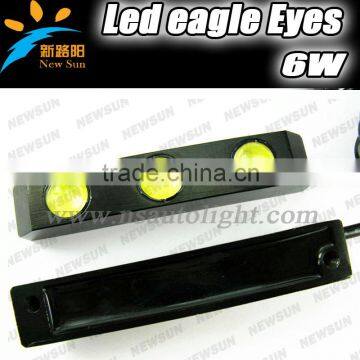 Top quality eagle eyes 12V headlight led daytime running lights 7000K high bright led eagle eyes for all cars