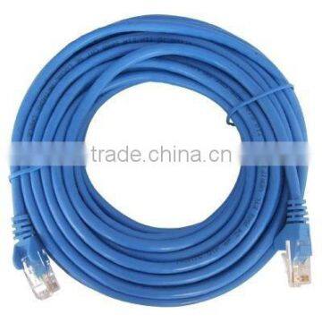 Hot Selling Bare Copper 3M RJ45 CAT6 Blue Color Flat Ethernet Cable Utp Patch Cord photo-5