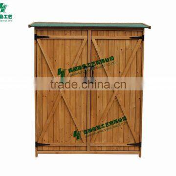 Wooden large tool storage garden furniture