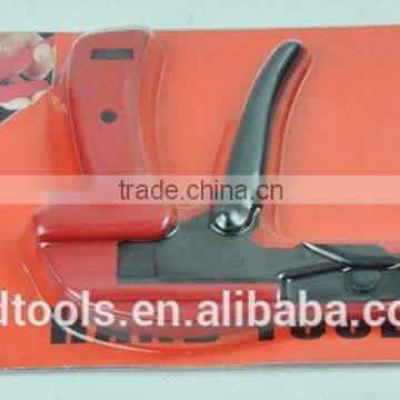 LS-600A Fastening and Cutting Tool for Nylon Cable Tie Width 2.4-4.8mm, Two in One Cable Tie Gun Nylon Cable Tie Fastening Tool