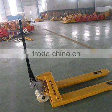 2.5 ton/3 ton manual hydraulic forklift pallet jack BIANJIESHI LIFT