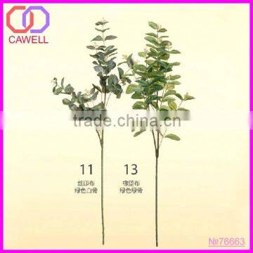 green ornamental artificial plastic foliage plants