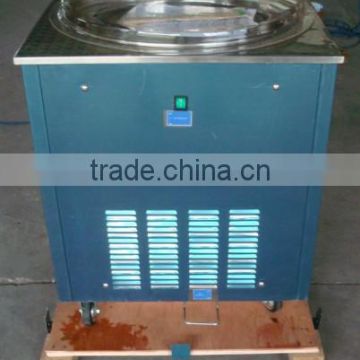 High quality, single plat pan Fry ice cream machine