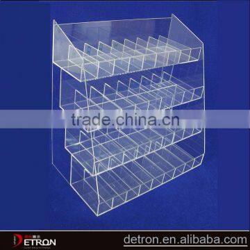 Custom Clear acrylic e-cigarettes display case