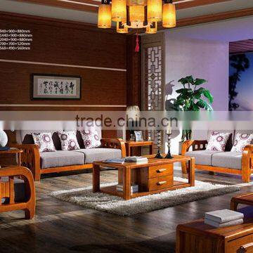 sofa wood carving living room furniture set