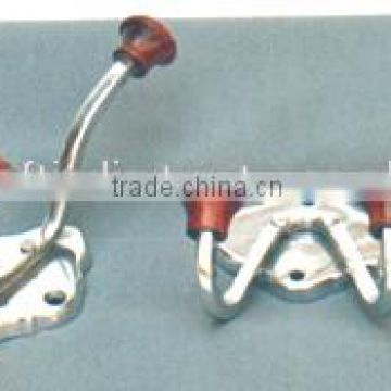 Cast Iron Hooks for clothes with Nickel Plated