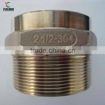 stainless steel pipe fittings screw nipple