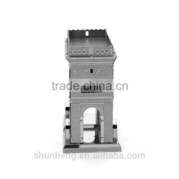 Custom Triumphal Arch 3d Metal Puzzle for World Famous Building/3d Models Famous Buildings photo-3