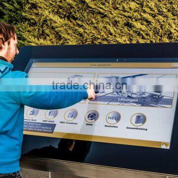2016 New 8K 10.1"-120" usb multitouch PCT foil free driver,interactive touch screen foil film for Outdoor Kiosk,Touchtable