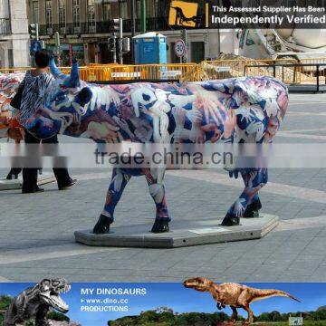 My Dino-C044 High Simulation Animal Model Outdoor Decoration Cows