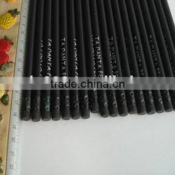 Custom Printed Black Wood Pencil With Eraser for Shool Students photo-3