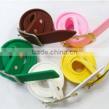 2013 Fashionable silicone waist belts