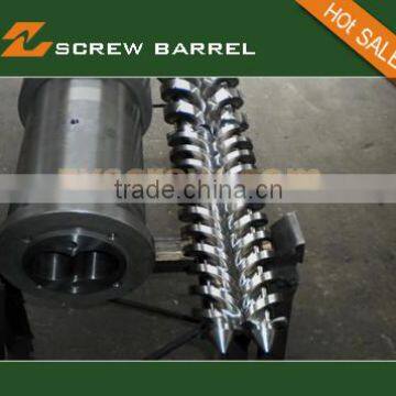 twin screw barrel / conical screw barrel / double conical barrel with screw/PLASTIC PVC PIPE