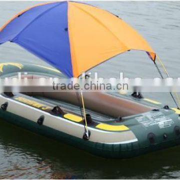 custom inflatable boat with covering cloth